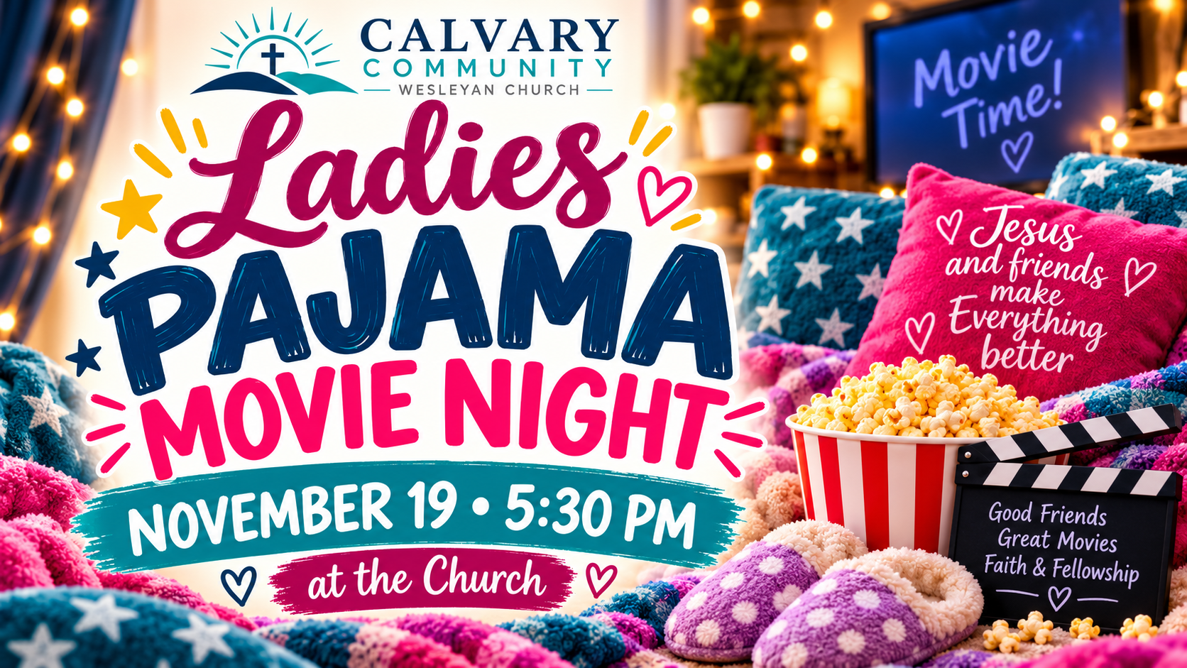 Ladies' Pajama Movie Night